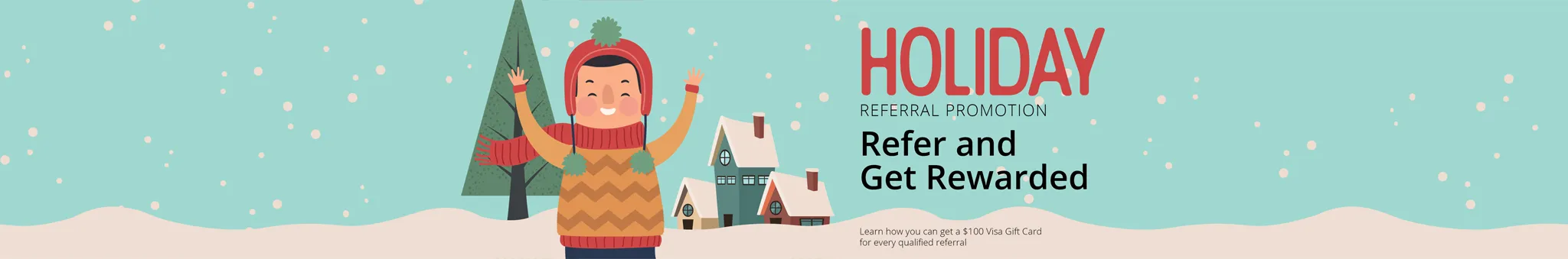 Retirement Wausau WI Holiday Referral Promotion